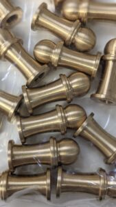 Door handle fixings