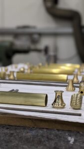Multiple door handles assembly